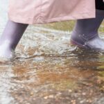 Avoid walking in stagnant water