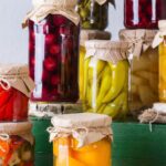 Pickled or fermented foods