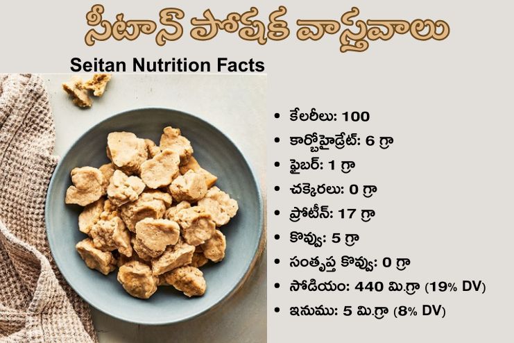 Seitan Nutrition Facts