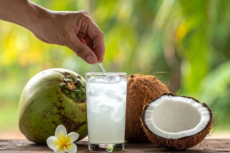 coconut water