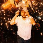 never light crackers in containers