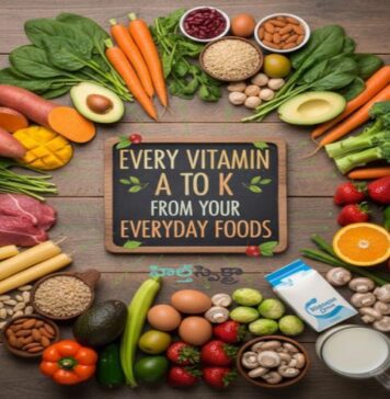 A నుండి K వరకు: రోజువారీ ఆహారాలలో విటమిన్లు Every Vitamin A to K from Your Everyday Foods 2
