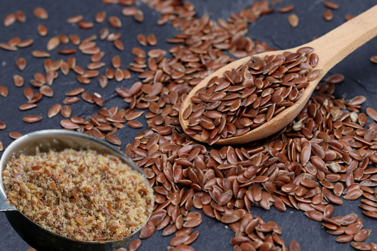 ground flax seeds