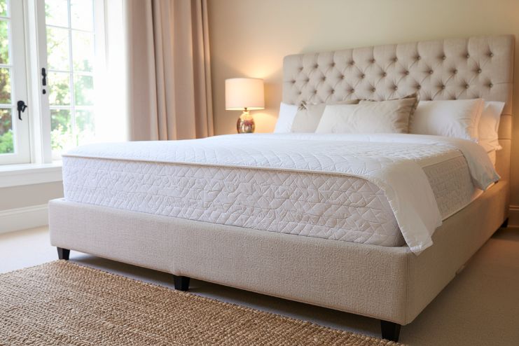 Get Comfortable bed, mattress, pillow