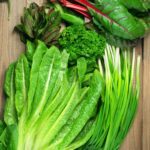 Green vegetables for heart and bone health