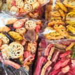 Moderately high-sodium foods