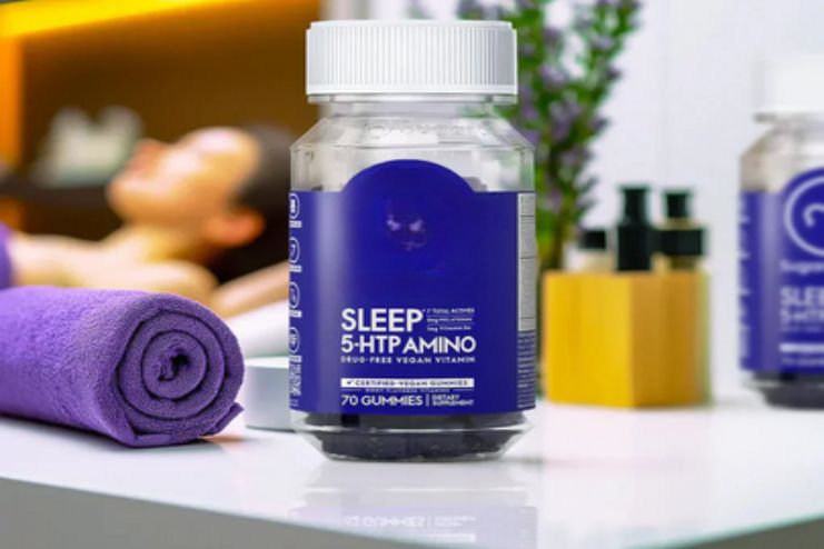 Promotes sleep by increasing melatonin