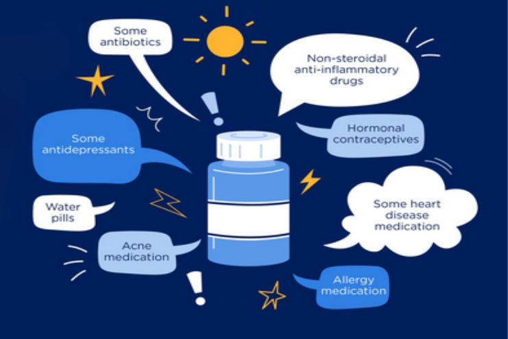 Medications that can make you more sensitive