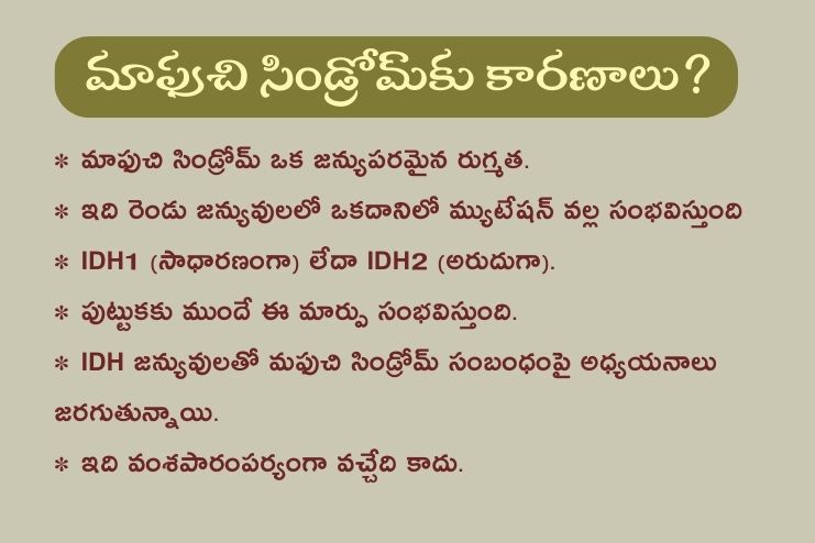 What causes Maffucci syndrome