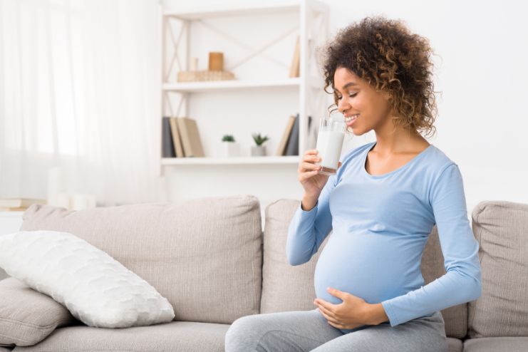 A woman cannot drink coffee during pregnancy