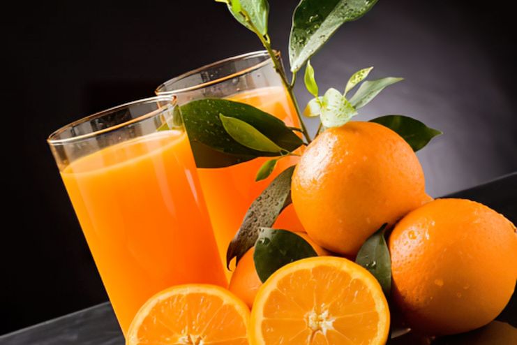 Oranges and orange juice