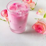 homemade rose milk
