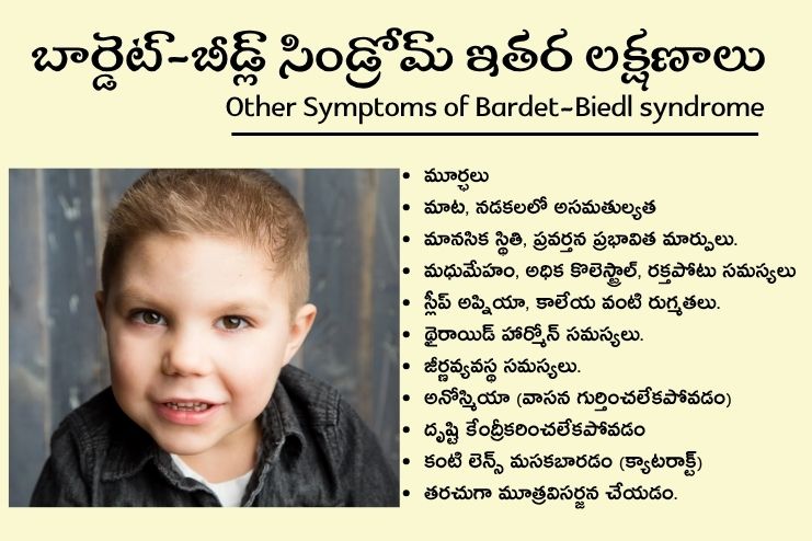 Other Symptoms of Bardet-Biedl syndrome